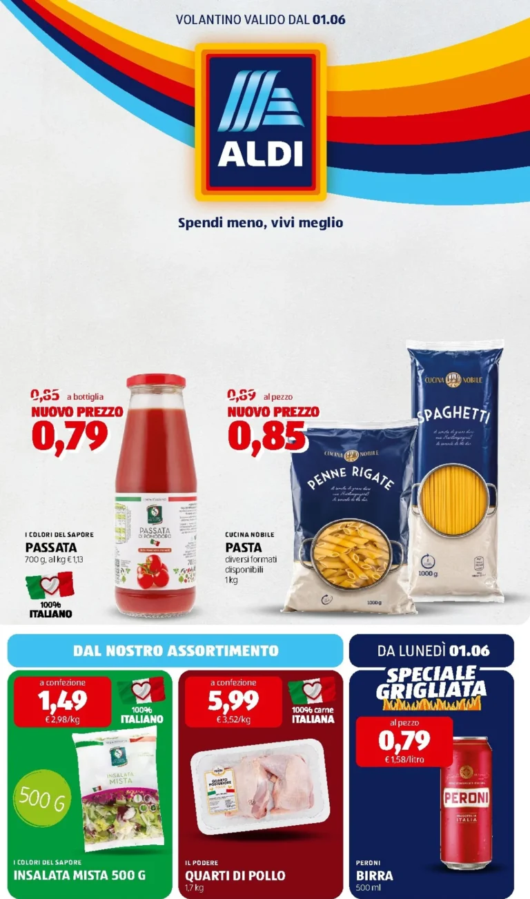 Aldi Volantini dal 01.06.2026