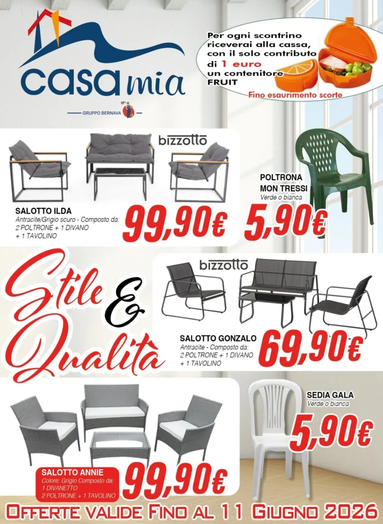 Bernava Volantini dal 22.05.2026