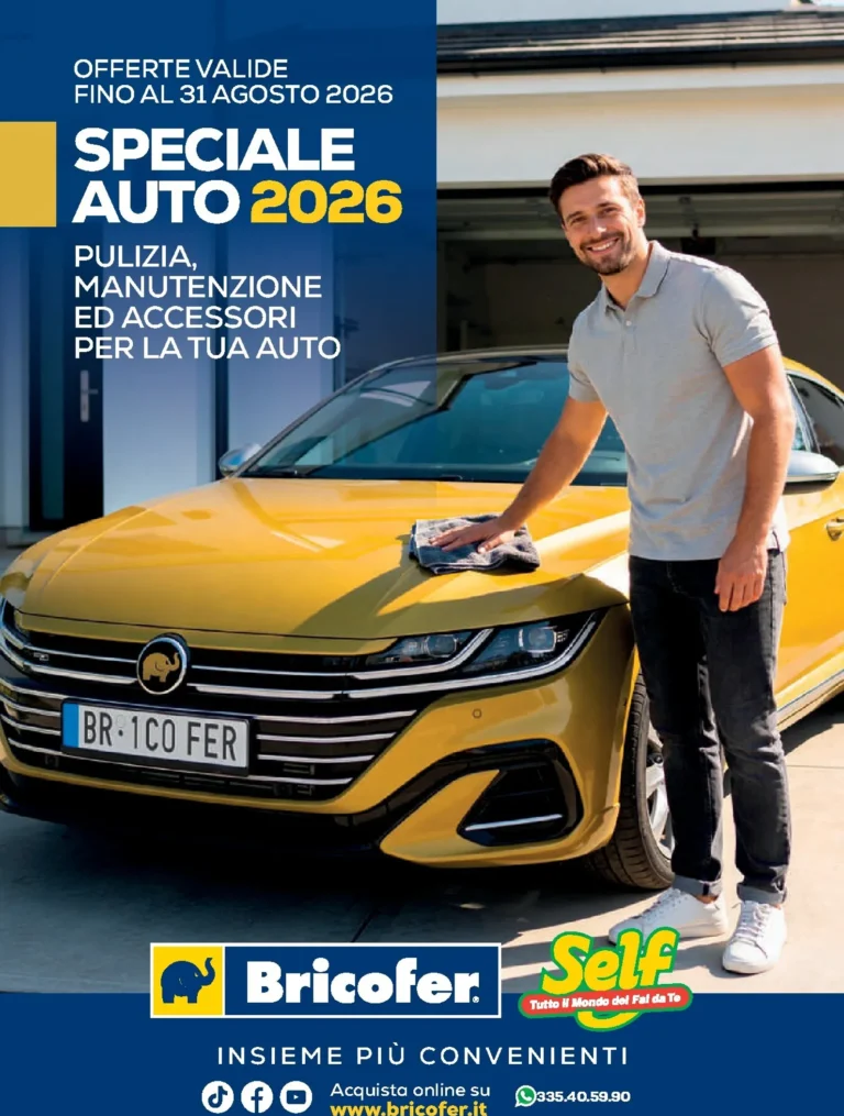 Bricofer Volantini dal 25.05.2026