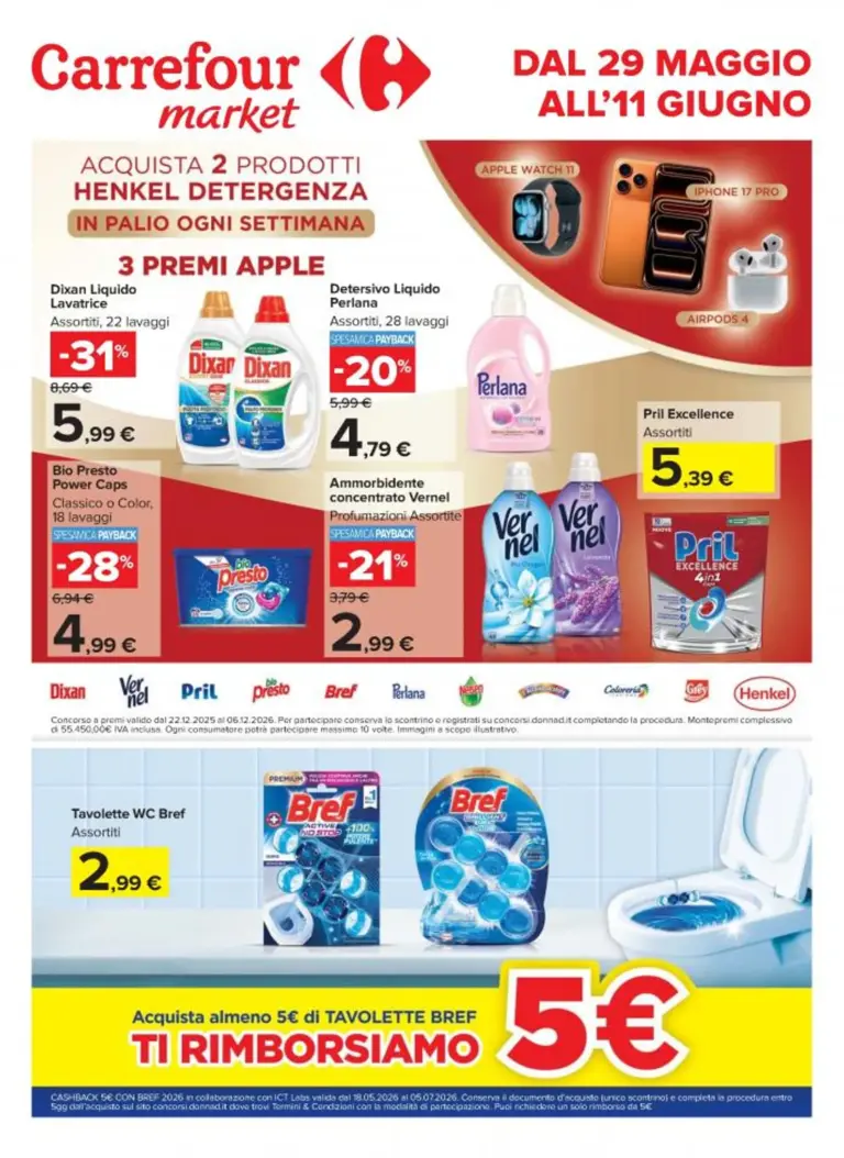 Carrefour Volantini dal 29.05.2026