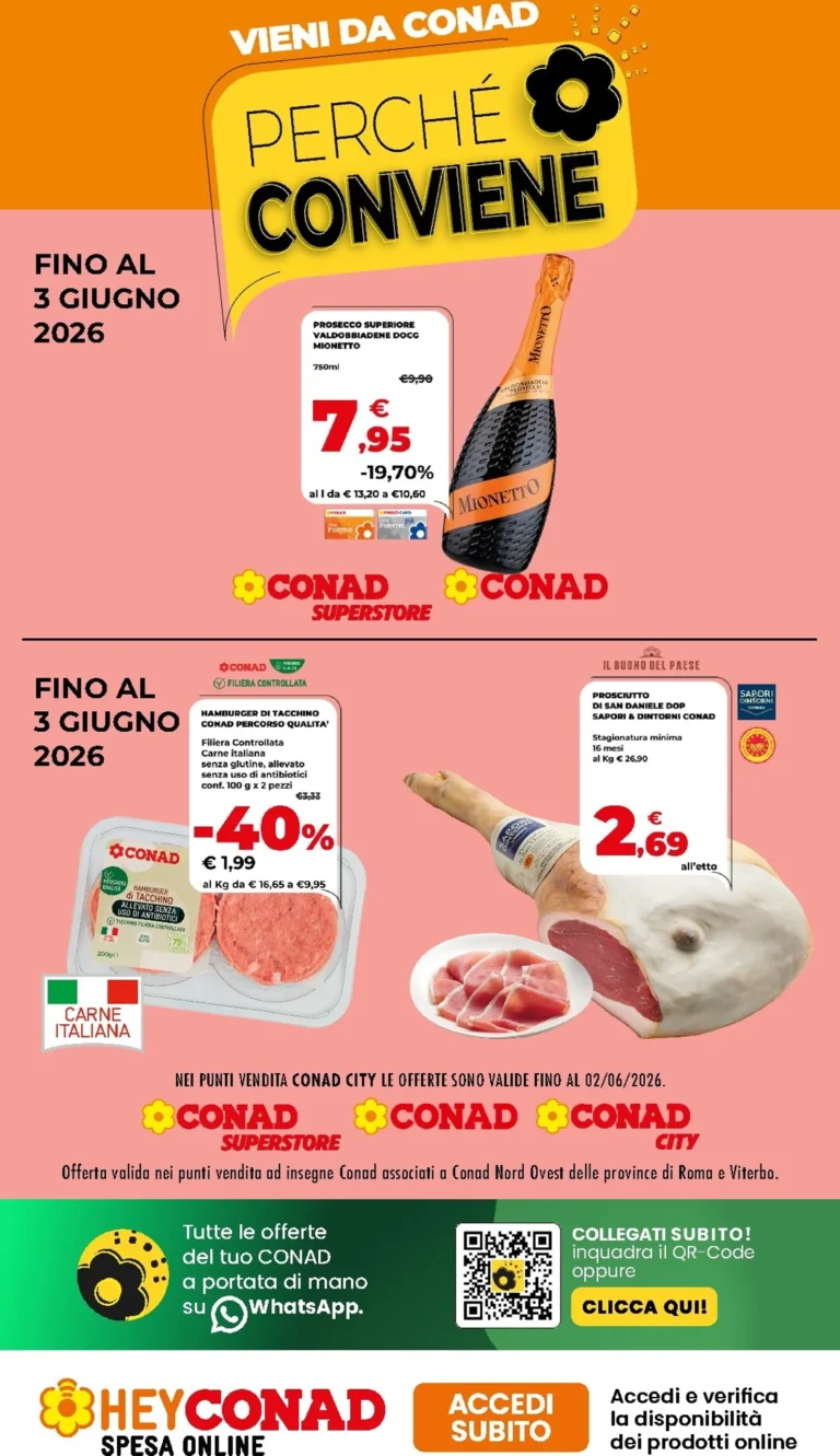 Conad Volantini dal 01.06.2026