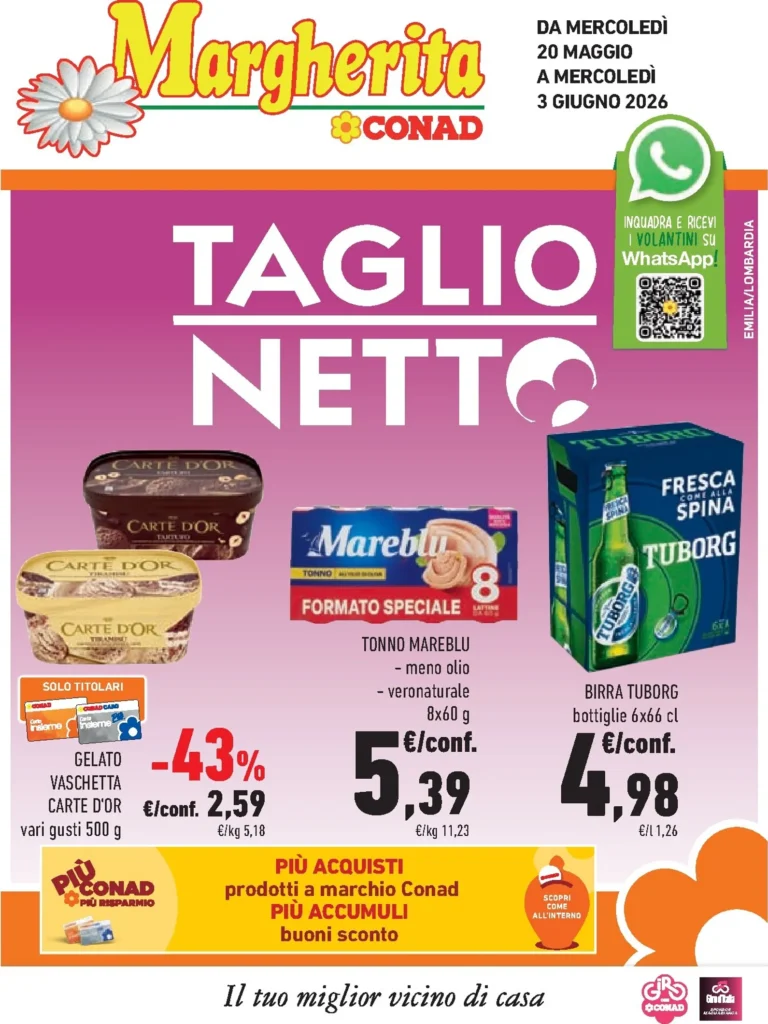 Conad Volantini dal 20.05.2026