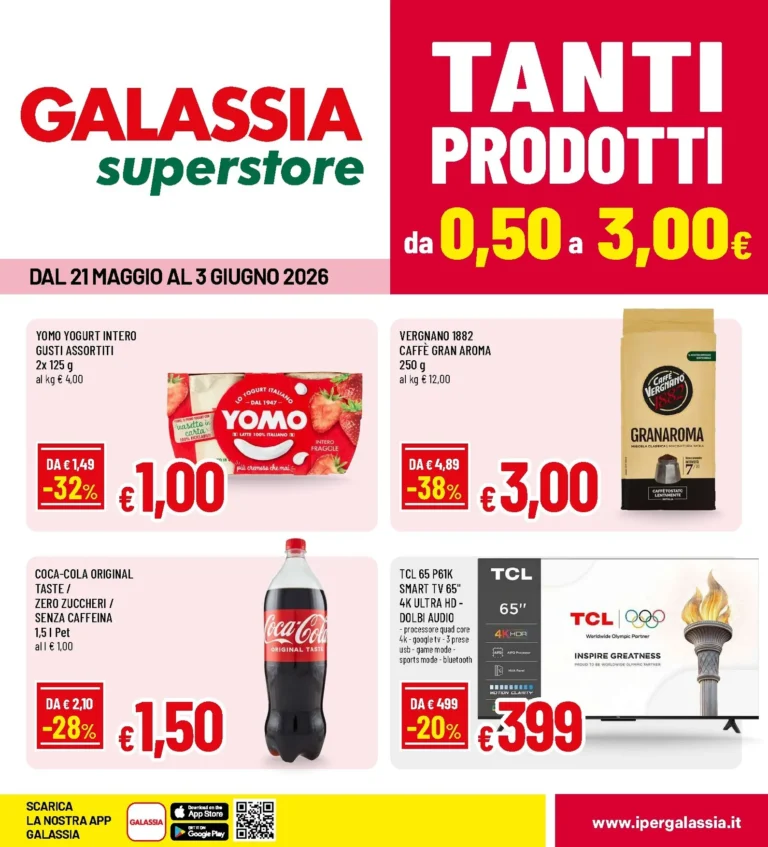 Galassia Volantini dal 21.05.2026