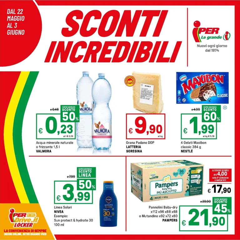 Iper Volantini dal 22.05.2026