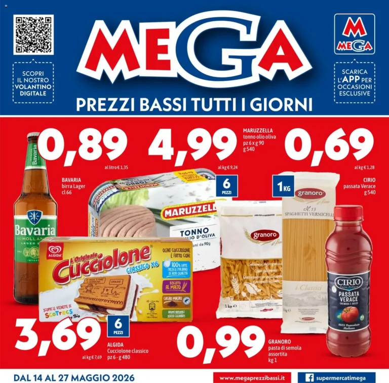 Mega Volantino dal 14.05.2026