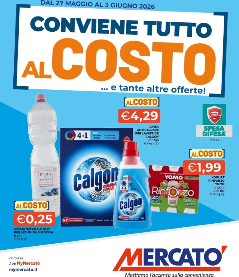 Mercatò Volantini dal 27.05.2026