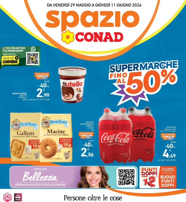 Spazio Conad Volantini dal 29.05.2026
