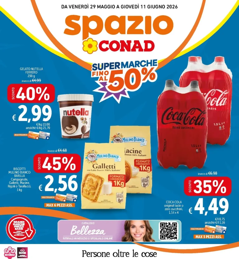 Spazio Conad Volantini dal 29.05.2026