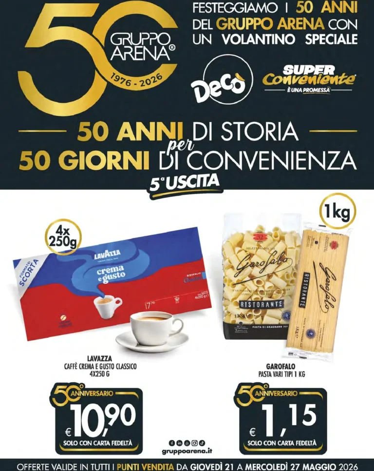 SuperConveniente Volantini dal 21.05.2026