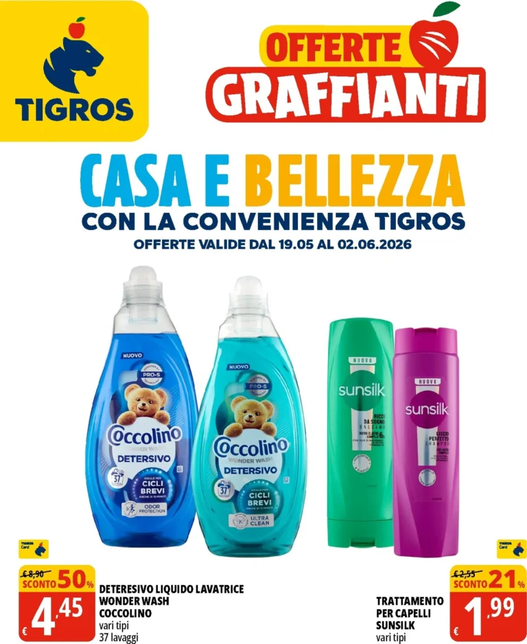 Tigros Volantini dal 19.05.2026