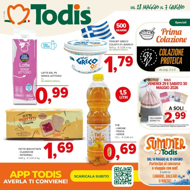 Todis Volantini dal 28.05.2026