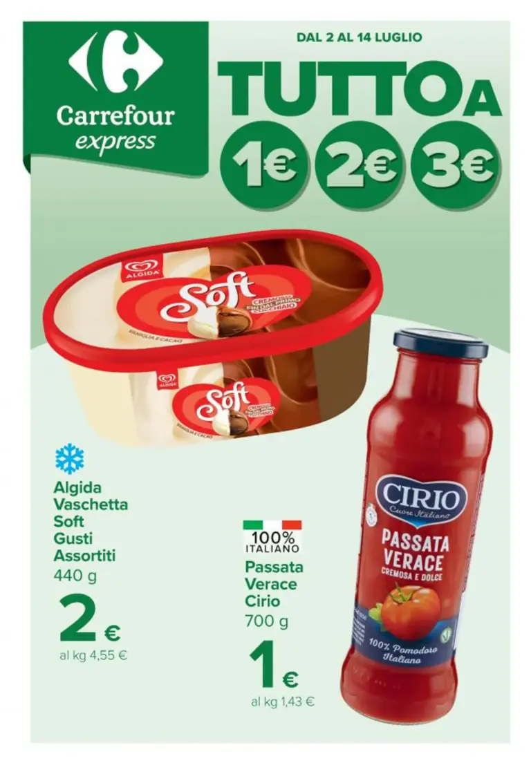 Carrefour Volantini dal 02.07.2026