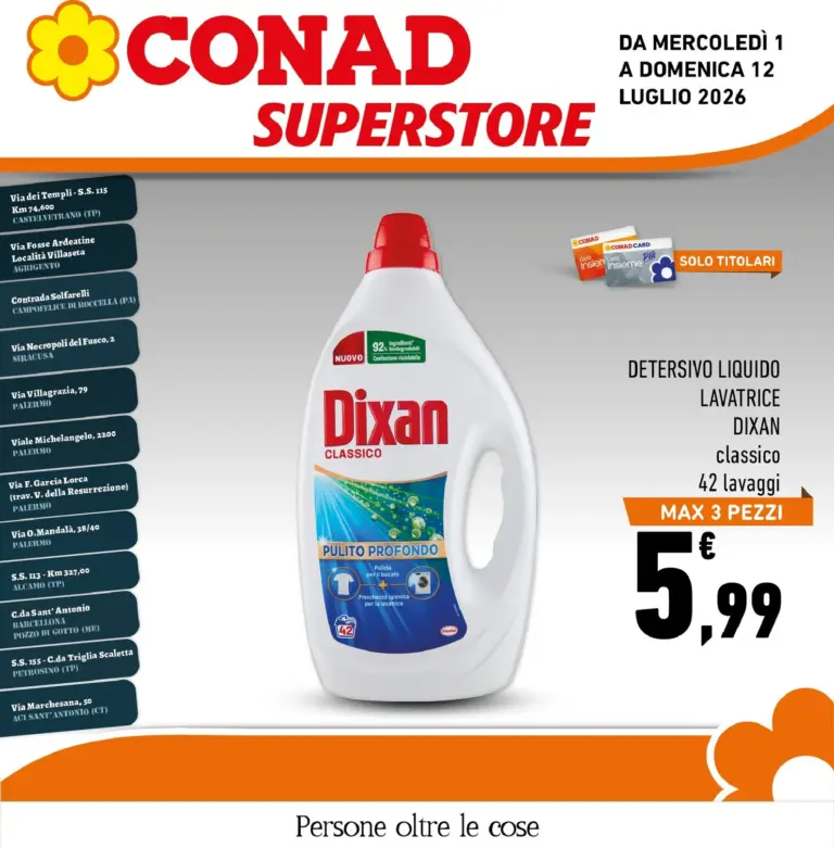 Conad Volantini dal 01.07.2026