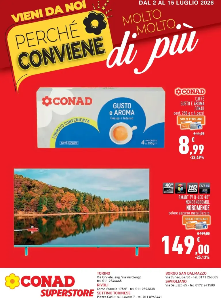 Conad Volantini dal 02.07.2026