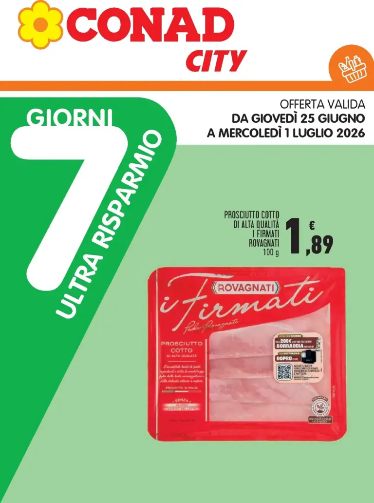 Conad Volantini dal 25.06.2026