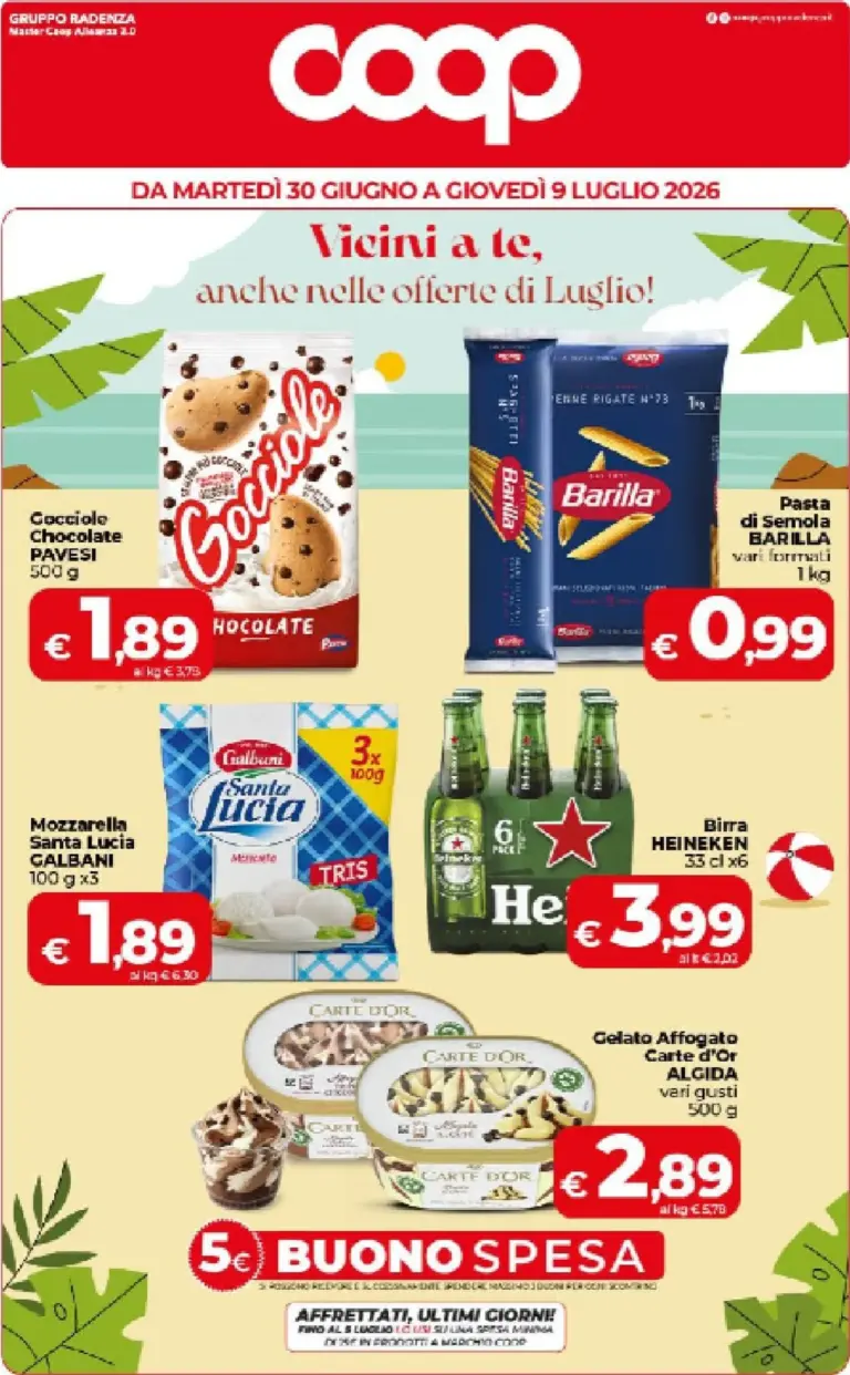 Coop Volantini dal 30.06.2026