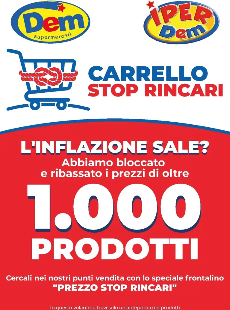 DEM Volantini dal 30.06.2026