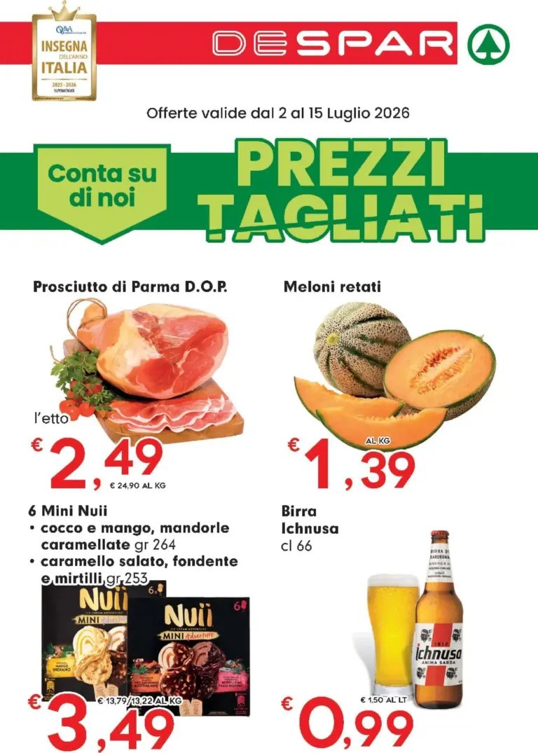 Despar Volantini dal 02.07.2026