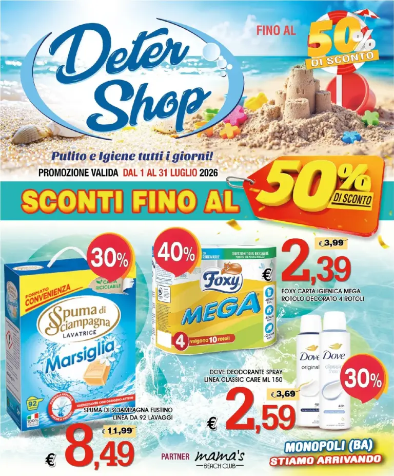 Deter Shop Volantini dal 01.07.2026