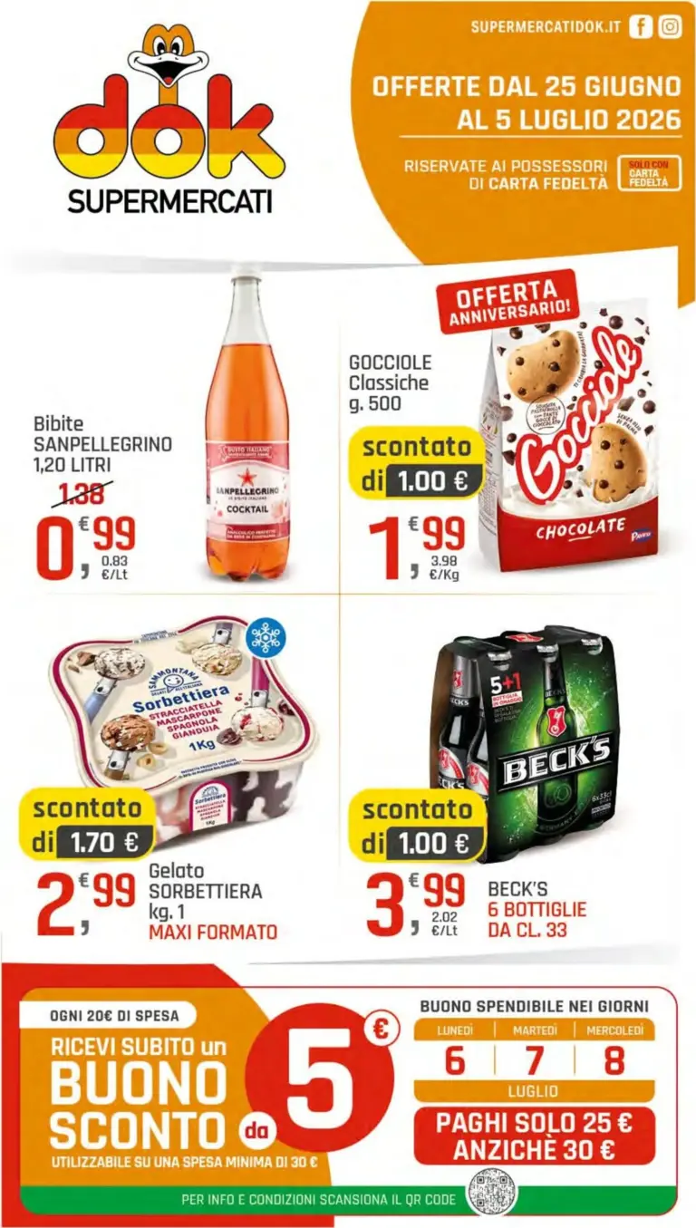 DOK Volantini dal 25.06.2026