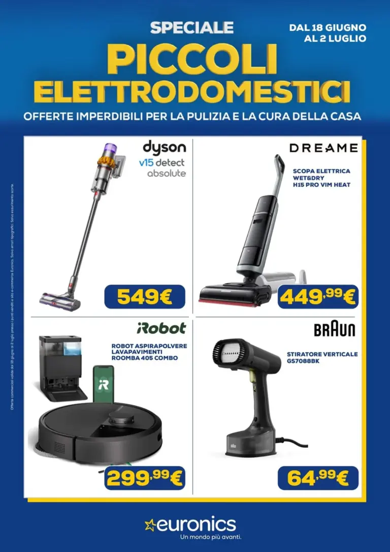 Euronics Volantini dal 18.06.2026