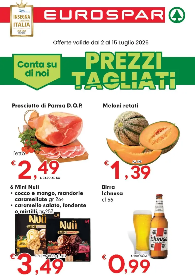 Eurospar Volantini dal 02.07.2026