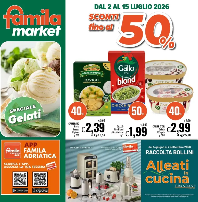 Famila Volantini dal 02.07.2026