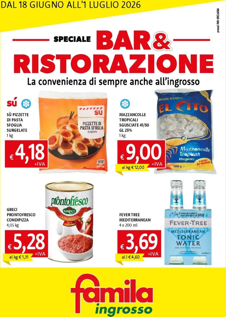 Famila Volantini dal 18.06.2026