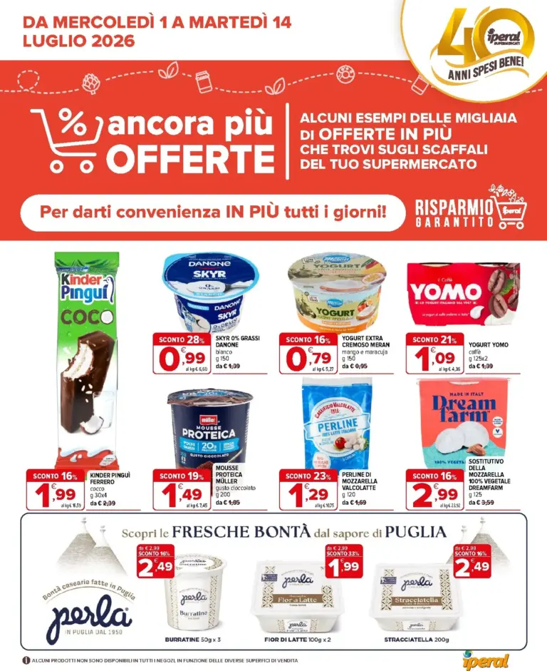 Iperal Volantini dal 01.07.2026