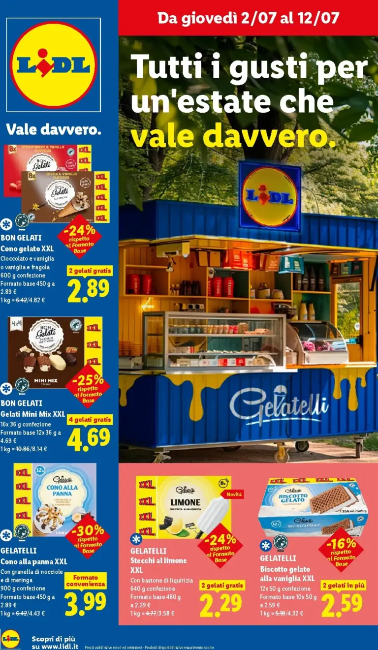 Lidl Volantini dal 02.07.2026