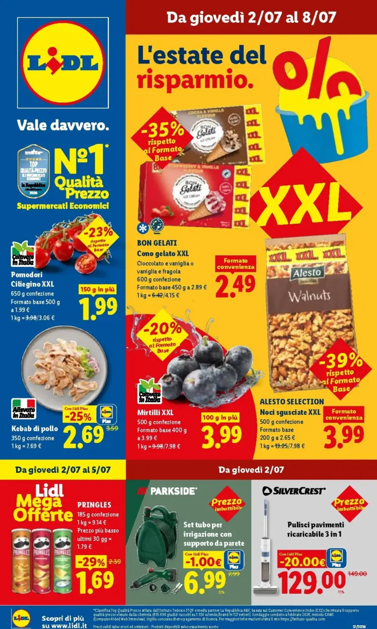 Lidl Volantini dal 02.07.2026