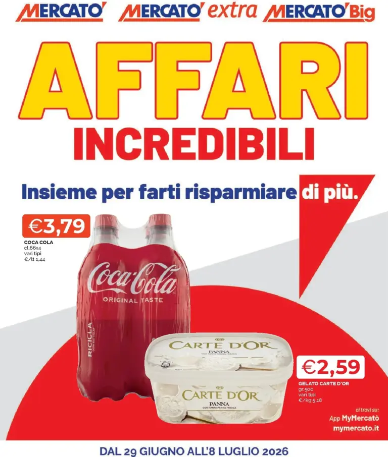 Mercatò Big Volantini dal 29.06.2026