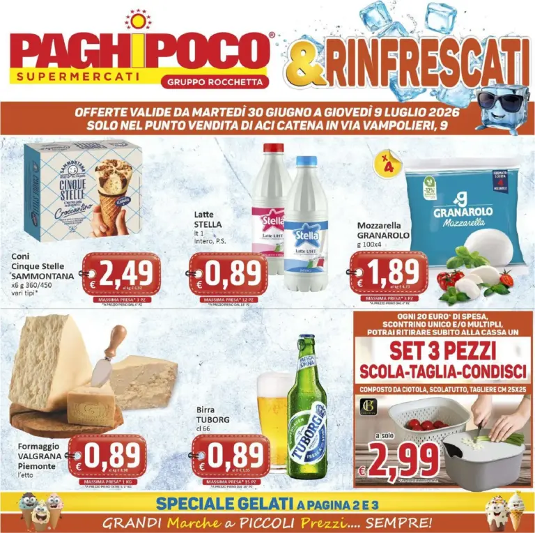 Paghi Poco Volantini dal 30.06.2026