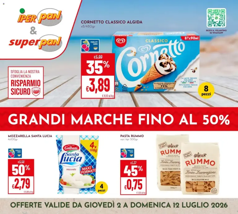Pan Volantino dal 02.07.2026