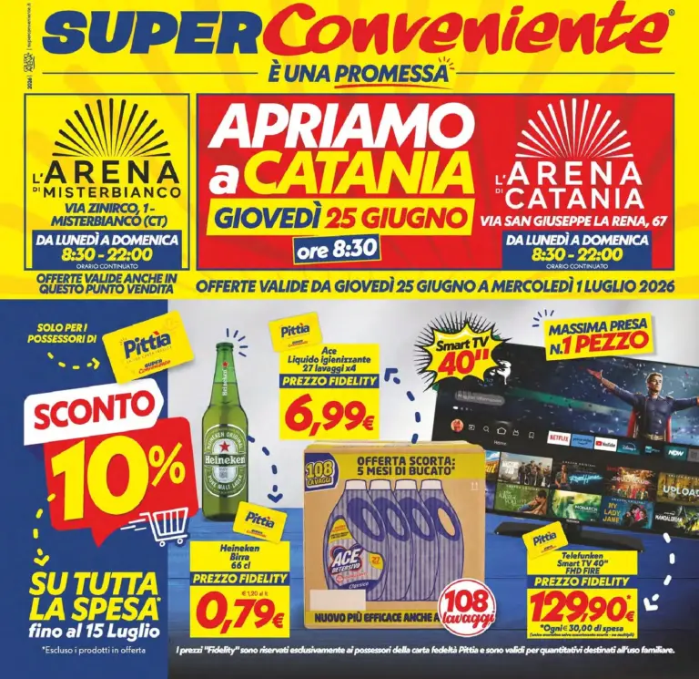 SuperConveniente Volantini dal 25.06.2026