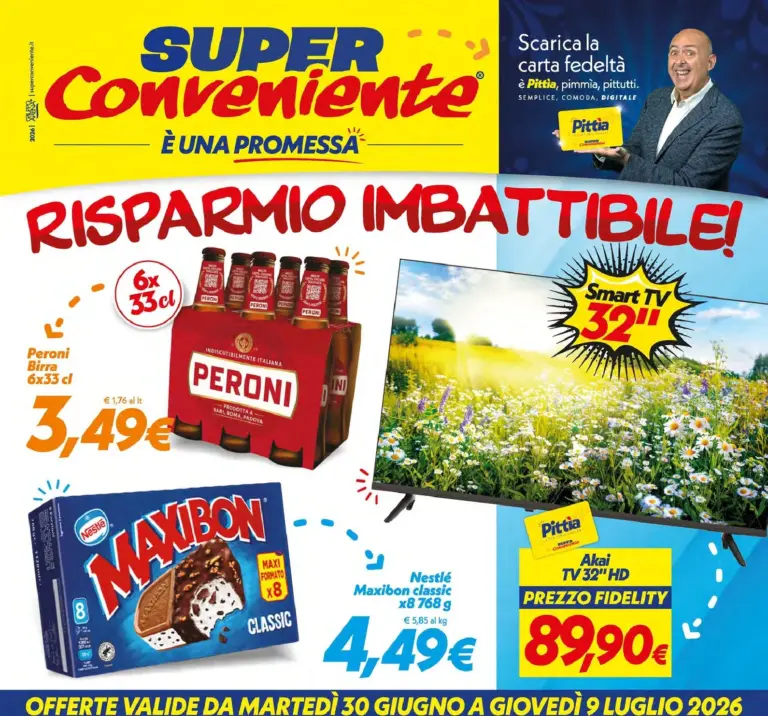SuperConveniente Volantini dal 30.06.2026