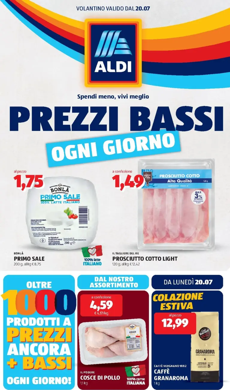 Aldi Volantini dal 20.07.2026