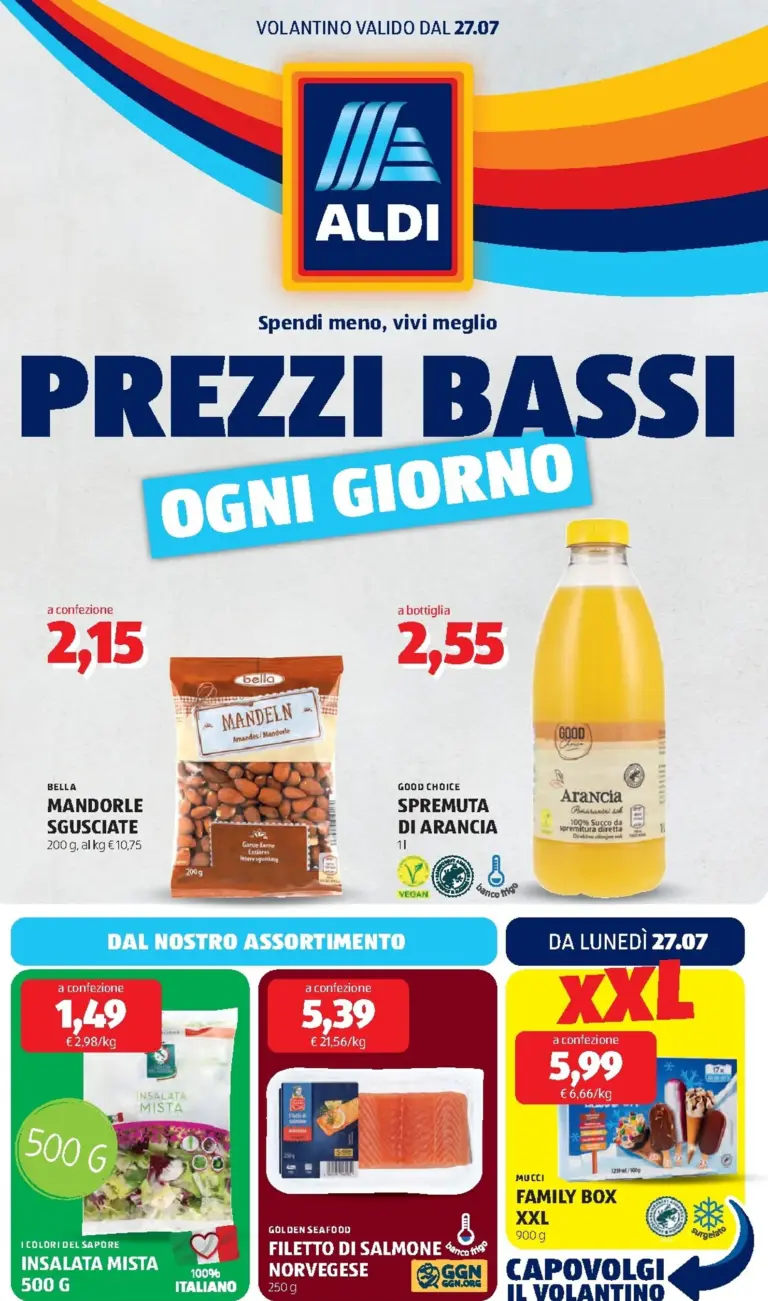 Aldi Volantini dal 27.07.2026