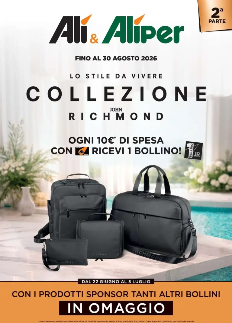Ali Aliper Volantini dal 22.06.2026