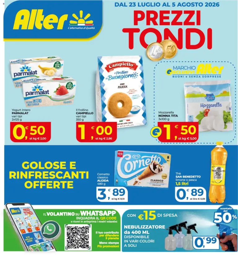 Alter Discount Volantino dal 23.07.2026