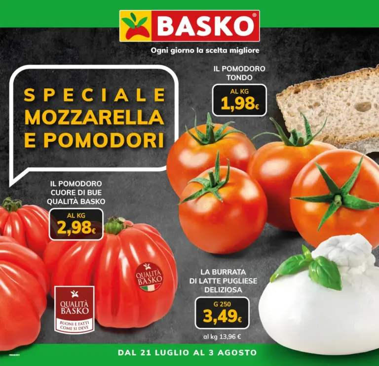 Basko Volantini dal 21.07.2026