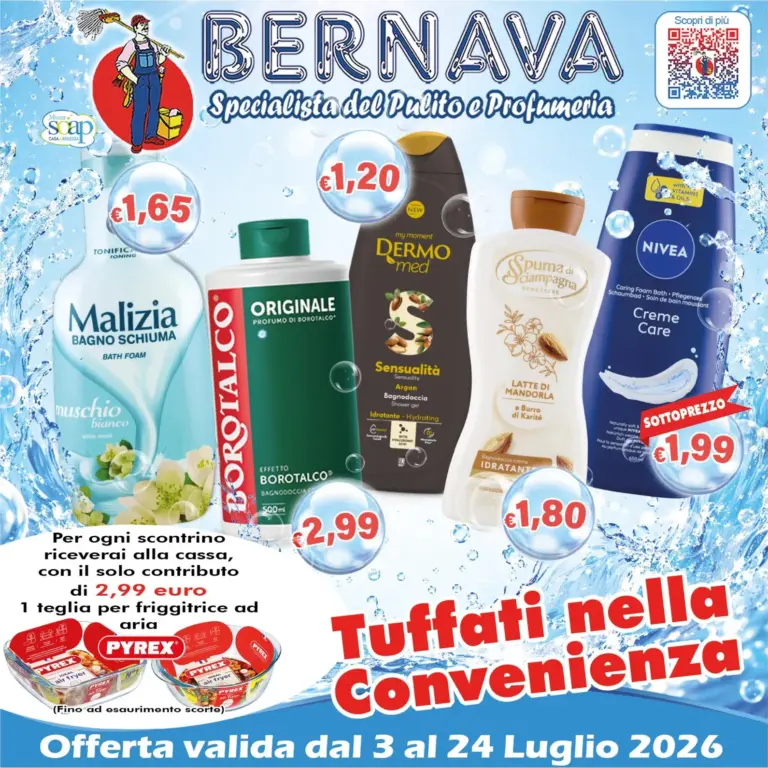 Bernava Volantini dal 03.07.2026