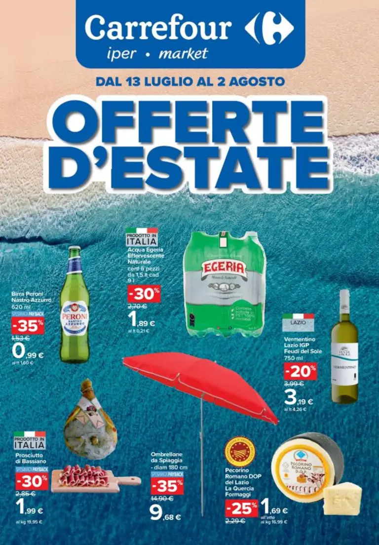 Carrefour Volantini dal 13.07.2026