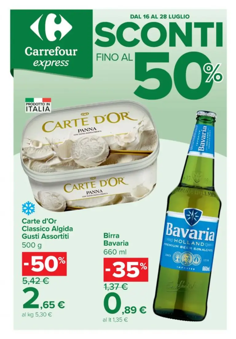Carrefour Volantini dal 16.07.2026