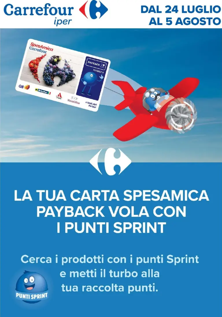 Carrefour Volantini dal 24.07.2026
