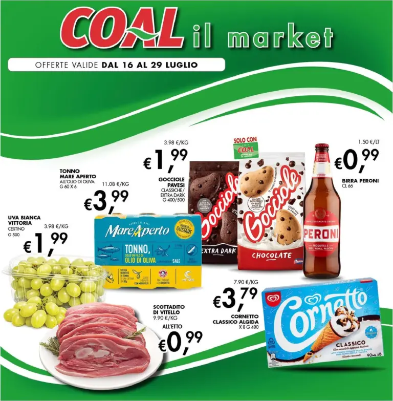 Coal Volantini dal 16.07.2026
