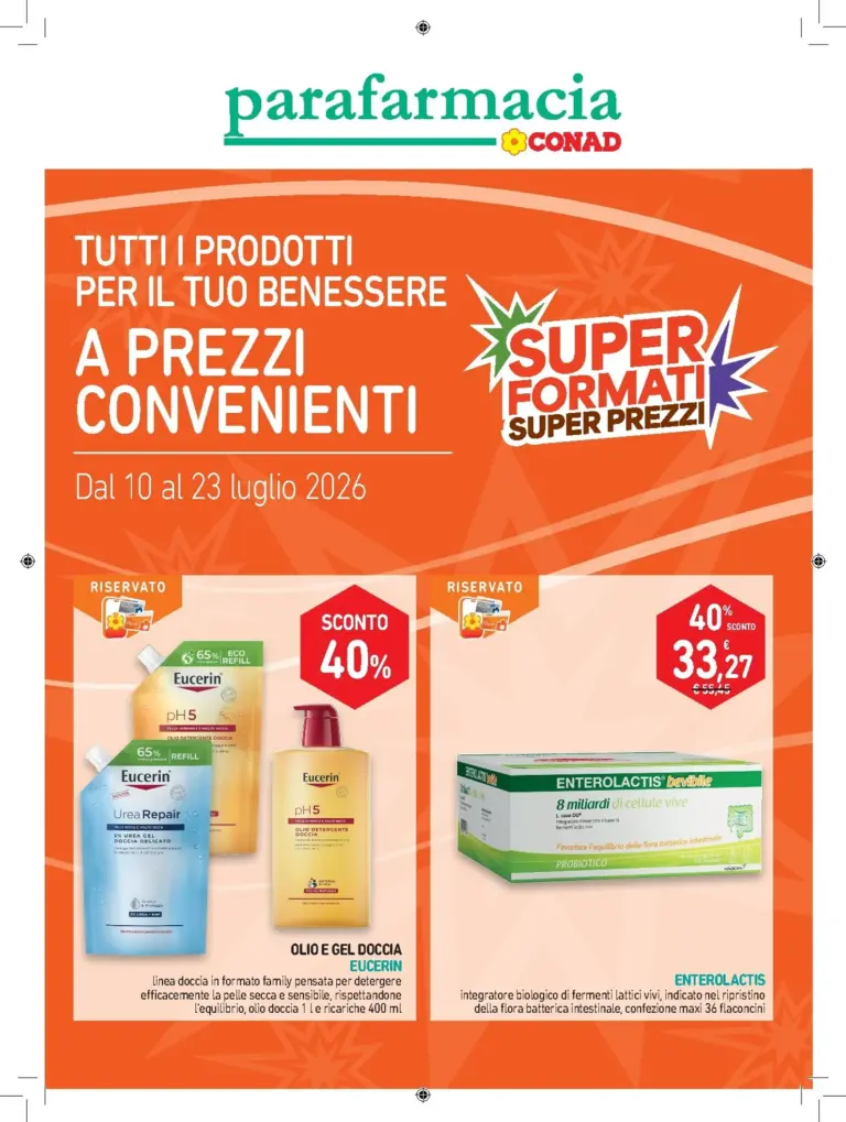 Conad Volantini dal 10.07.2026