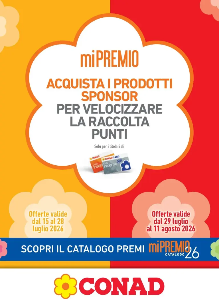 Conad Volantini dal 15.07.2026