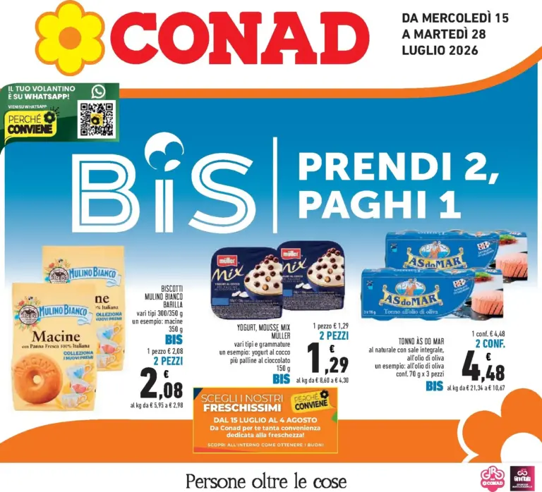 Conad Volantini dal 15.07.2026