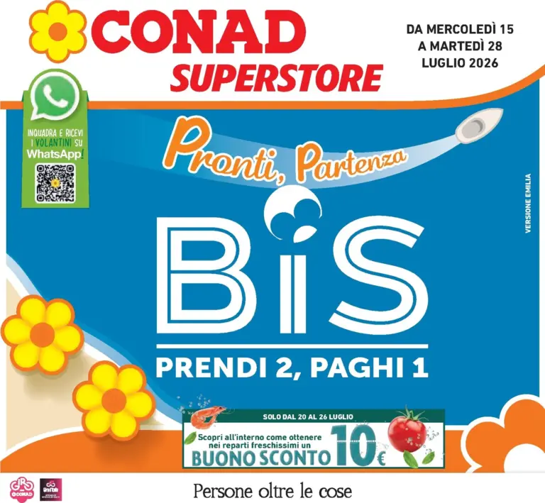 Conad Volantini dal 15.07.2026